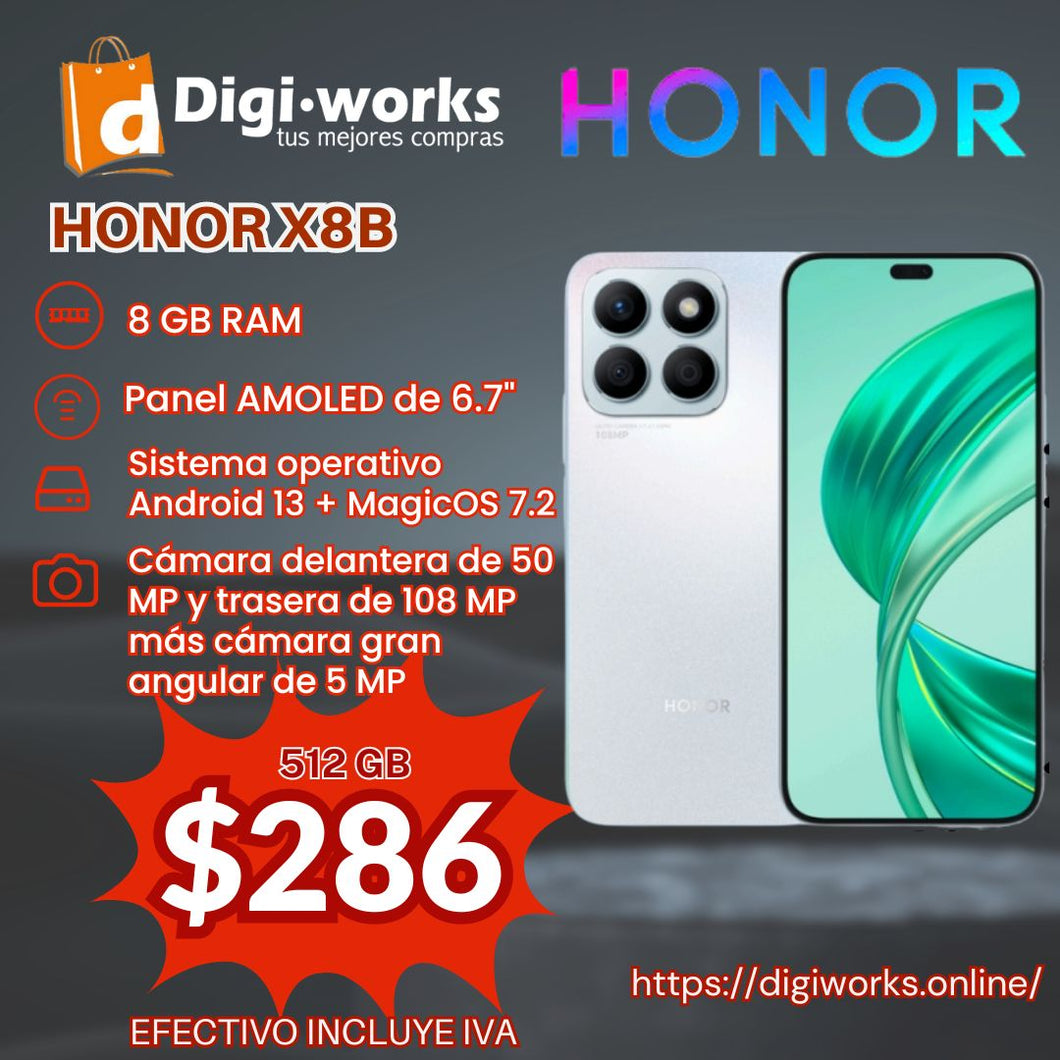 El HONOR X8B